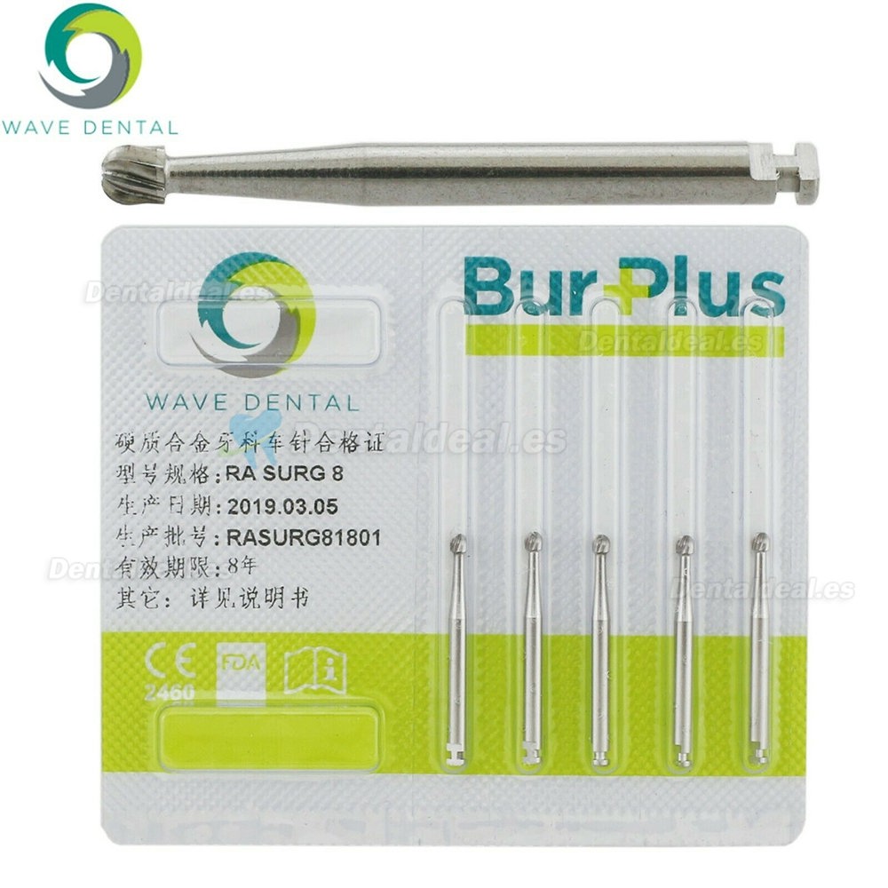Dental RA SURG 8 Burs Surgical Length (26mm)